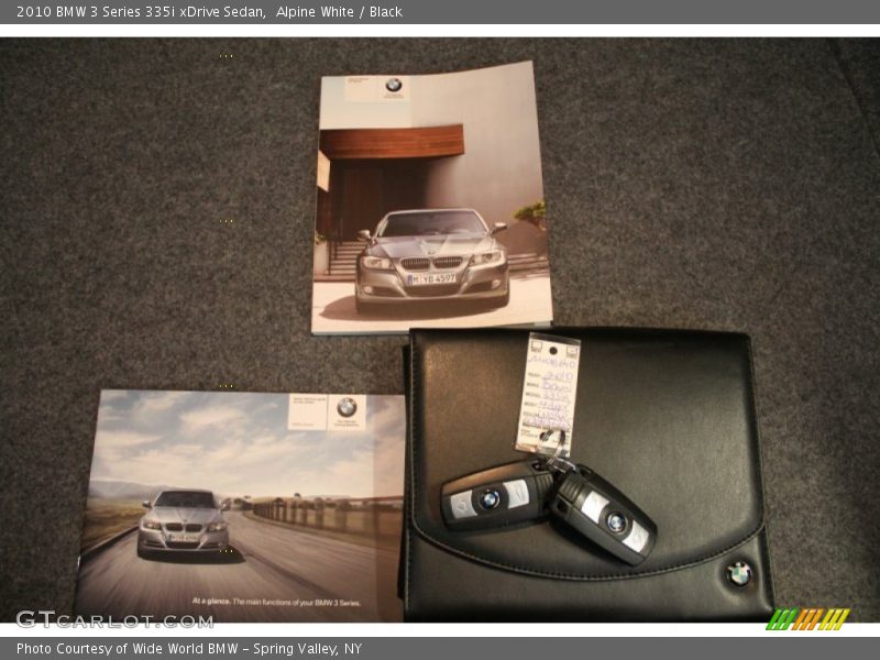 Alpine White / Black 2010 BMW 3 Series 335i xDrive Sedan