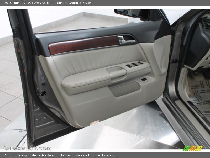 Platinum Graphite / Stone 2010 Infiniti M 35x AWD Sedan