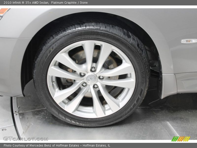 Platinum Graphite / Stone 2010 Infiniti M 35x AWD Sedan
