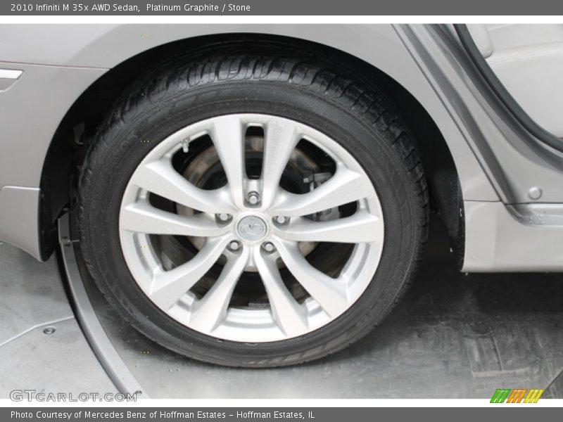 Platinum Graphite / Stone 2010 Infiniti M 35x AWD Sedan