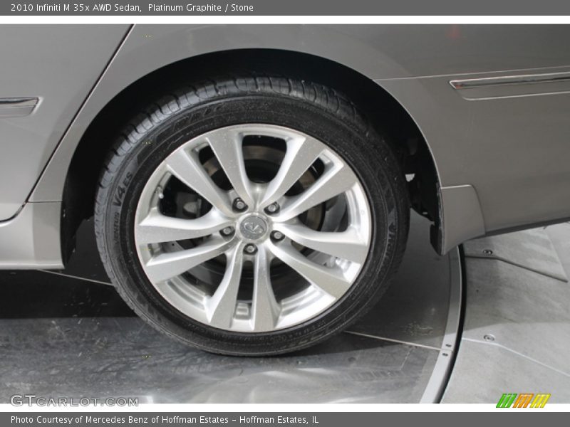 Platinum Graphite / Stone 2010 Infiniti M 35x AWD Sedan