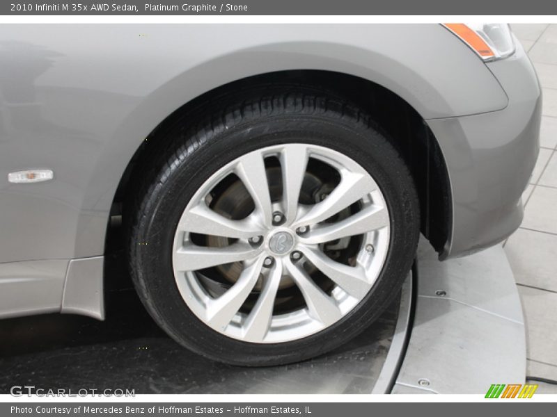 Platinum Graphite / Stone 2010 Infiniti M 35x AWD Sedan