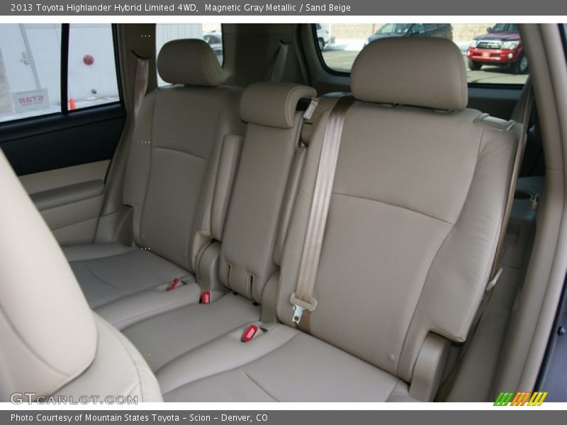 Magnetic Gray Metallic / Sand Beige 2013 Toyota Highlander Hybrid Limited 4WD