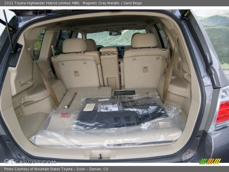 2013 Highlander Hybrid Limited 4WD Trunk