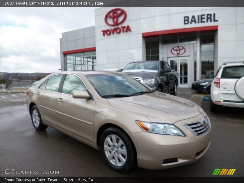 Desert Sand Mica / Bisque 2007 Toyota Camry Hybrid
