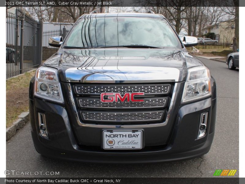 Cyber Gray Metallic / Jet Black 2011 GMC Terrain SLT AWD