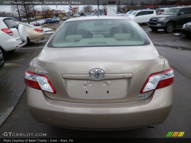 Desert Sand Mica / Bisque 2007 Toyota Camry Hybrid