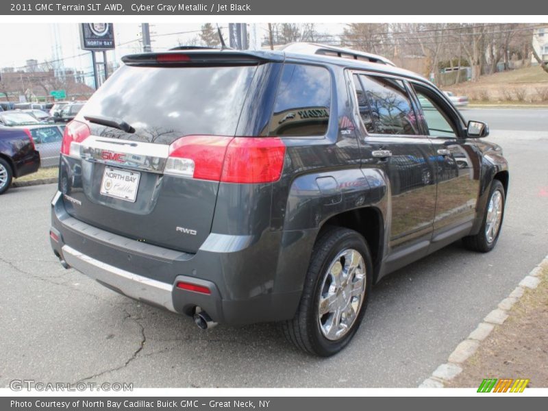 Cyber Gray Metallic / Jet Black 2011 GMC Terrain SLT AWD