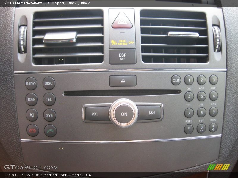Black / Black 2010 Mercedes-Benz C 300 Sport