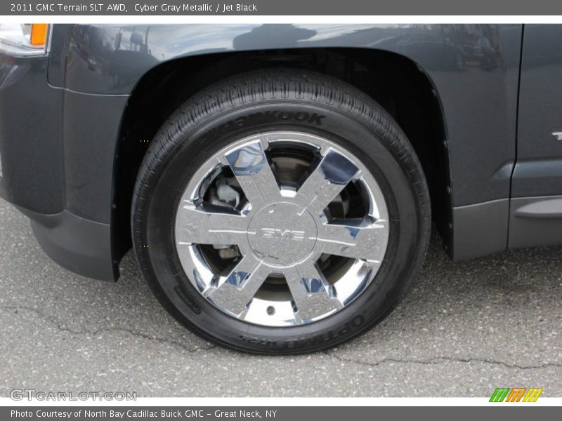 Cyber Gray Metallic / Jet Black 2011 GMC Terrain SLT AWD