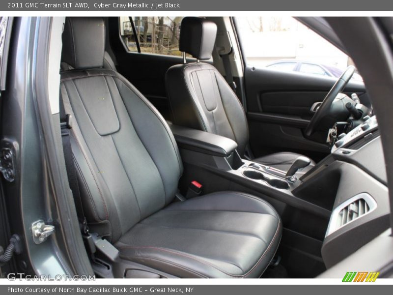 Cyber Gray Metallic / Jet Black 2011 GMC Terrain SLT AWD