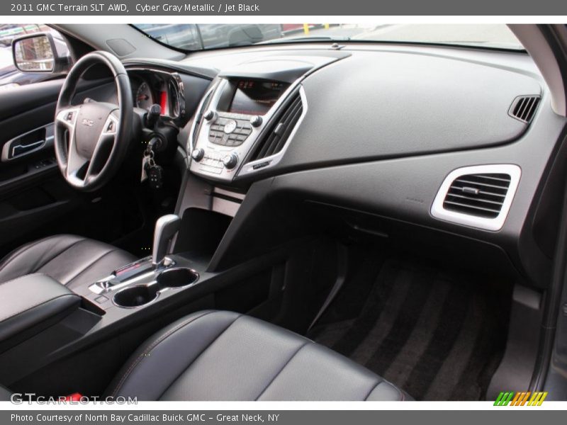 Cyber Gray Metallic / Jet Black 2011 GMC Terrain SLT AWD