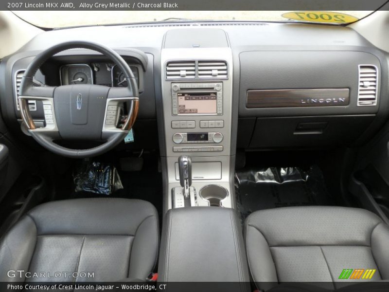 Alloy Grey Metallic / Charcoal Black 2007 Lincoln MKX AWD
