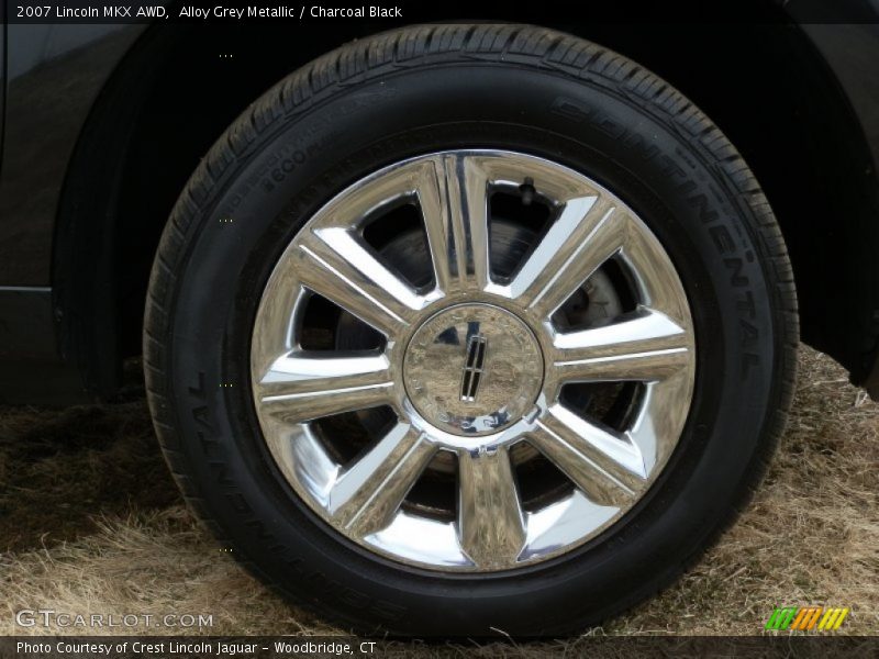 Alloy Grey Metallic / Charcoal Black 2007 Lincoln MKX AWD