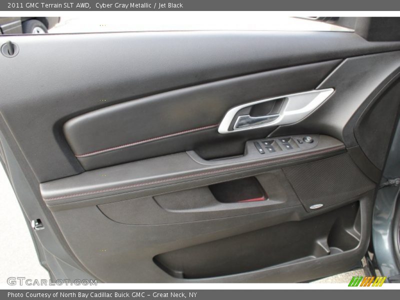 Cyber Gray Metallic / Jet Black 2011 GMC Terrain SLT AWD