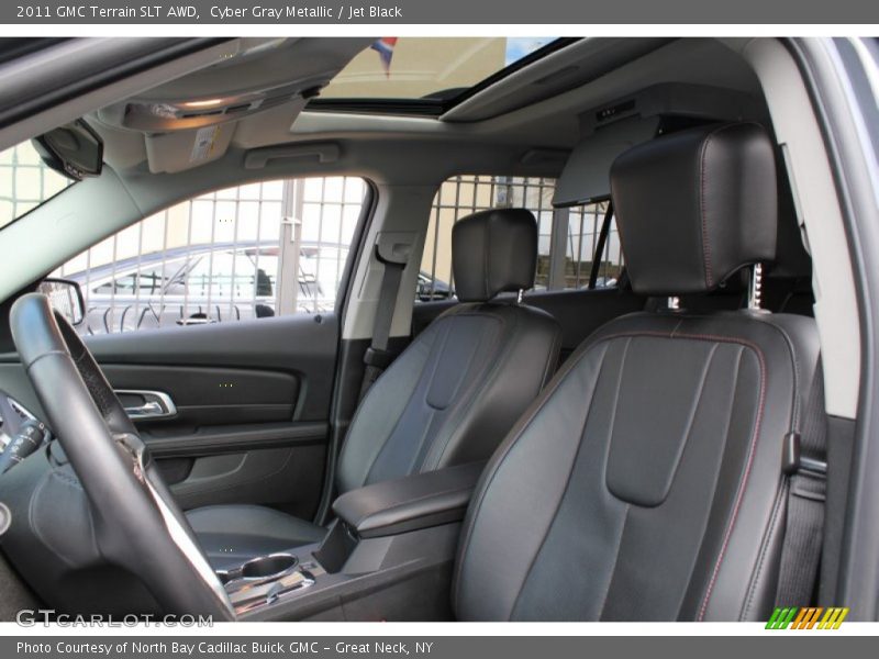 Cyber Gray Metallic / Jet Black 2011 GMC Terrain SLT AWD