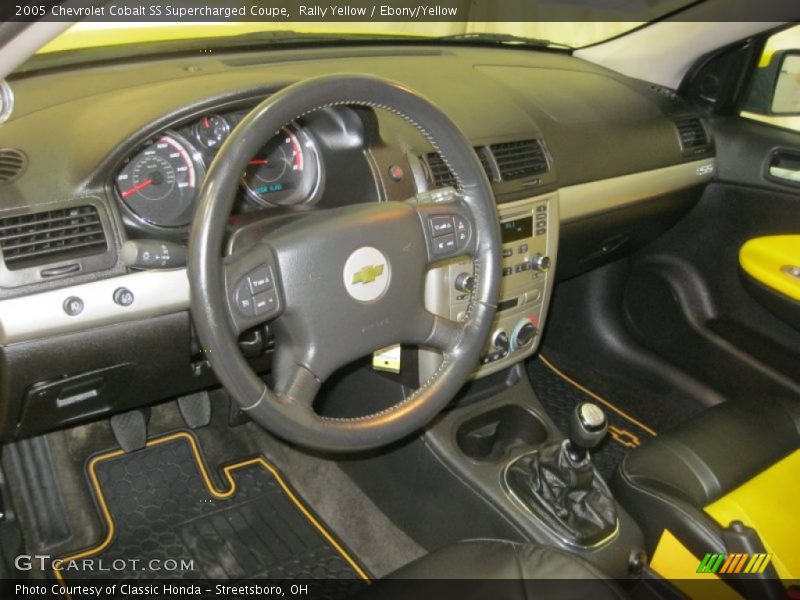 Dashboard of 2005 Cobalt SS Supercharged Coupe