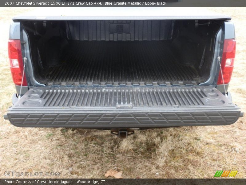 Blue Granite Metallic / Ebony Black 2007 Chevrolet Silverado 1500 LT Z71 Crew Cab 4x4