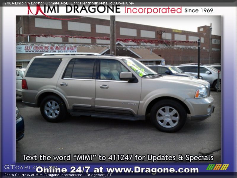 Light French Silk Metallic / Dove Grey 2004 Lincoln Navigator Ultimate 4x4