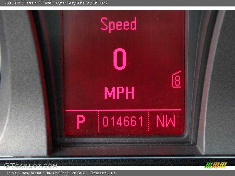 Cyber Gray Metallic / Jet Black 2011 GMC Terrain SLT AWD