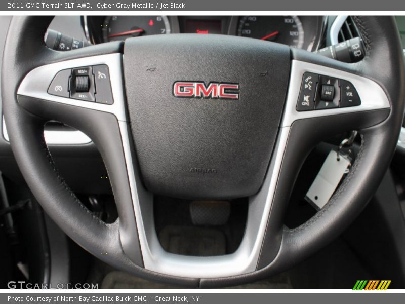 Cyber Gray Metallic / Jet Black 2011 GMC Terrain SLT AWD
