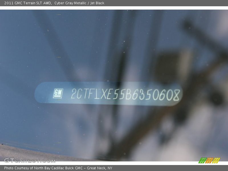 Cyber Gray Metallic / Jet Black 2011 GMC Terrain SLT AWD