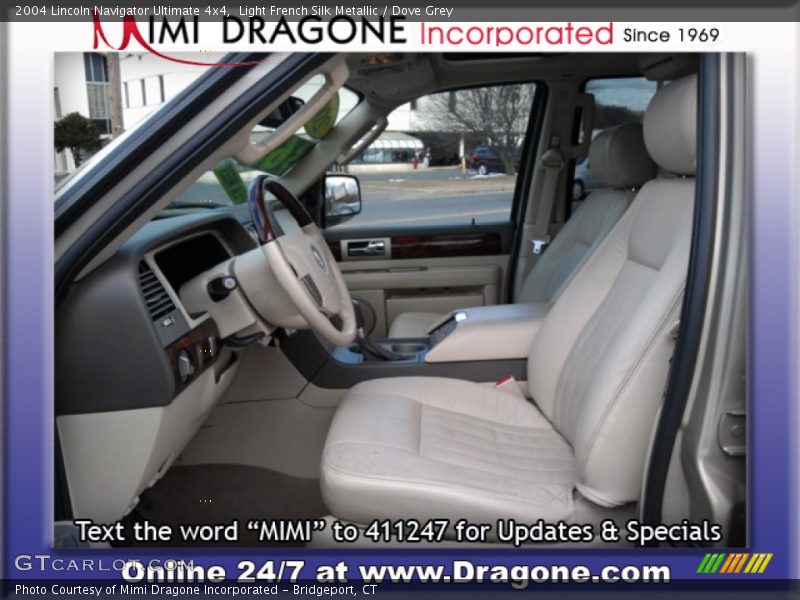 Light French Silk Metallic / Dove Grey 2004 Lincoln Navigator Ultimate 4x4