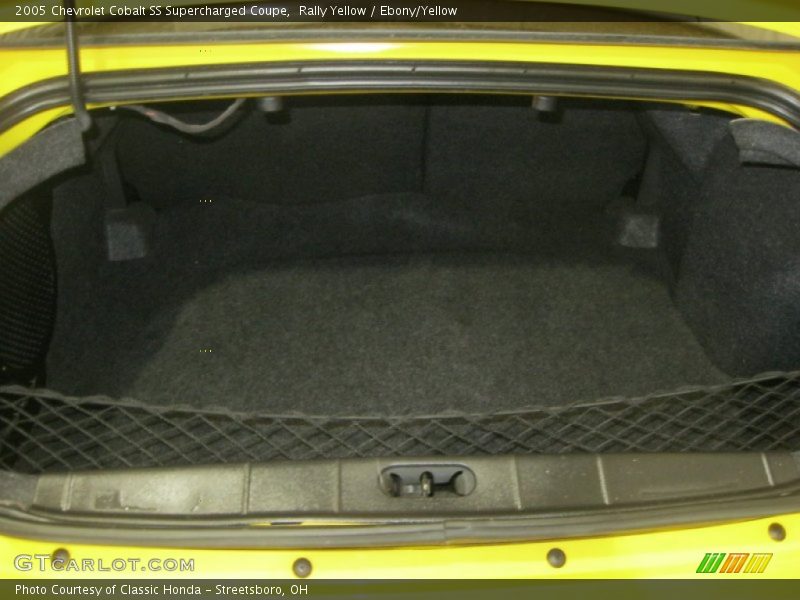  2005 Cobalt SS Supercharged Coupe Trunk