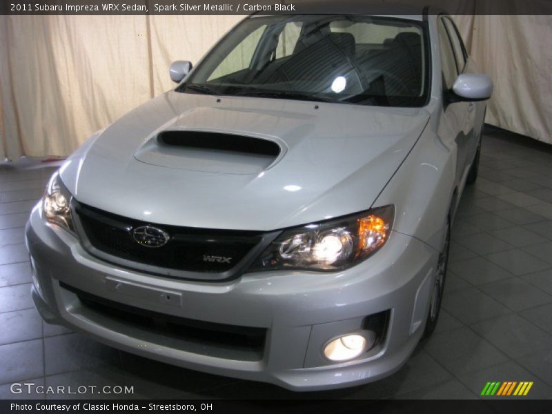 Spark Silver Metallic / Carbon Black 2011 Subaru Impreza WRX Sedan