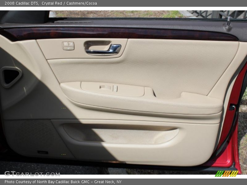 Crystal Red / Cashmere/Cocoa 2008 Cadillac DTS