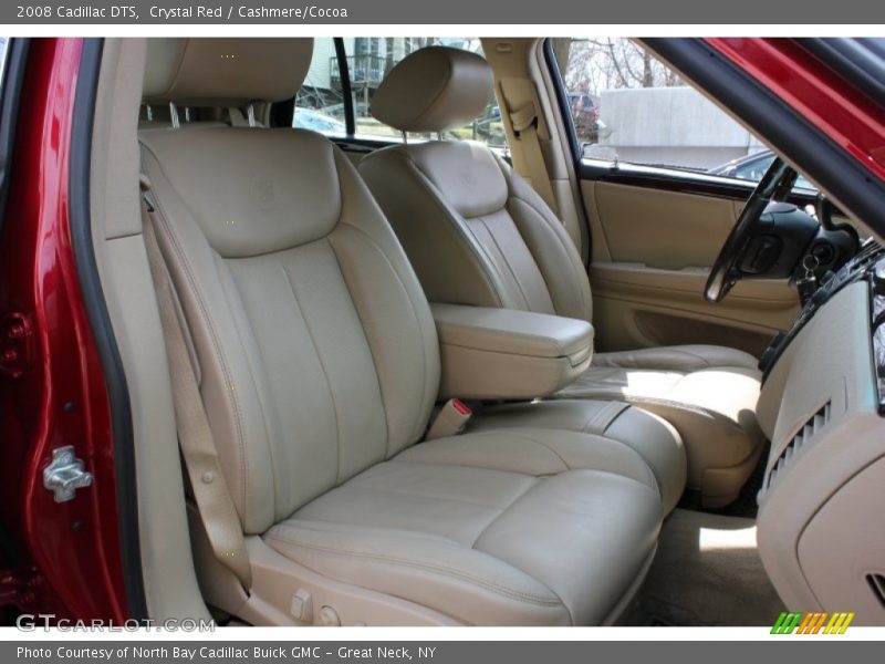 Crystal Red / Cashmere/Cocoa 2008 Cadillac DTS