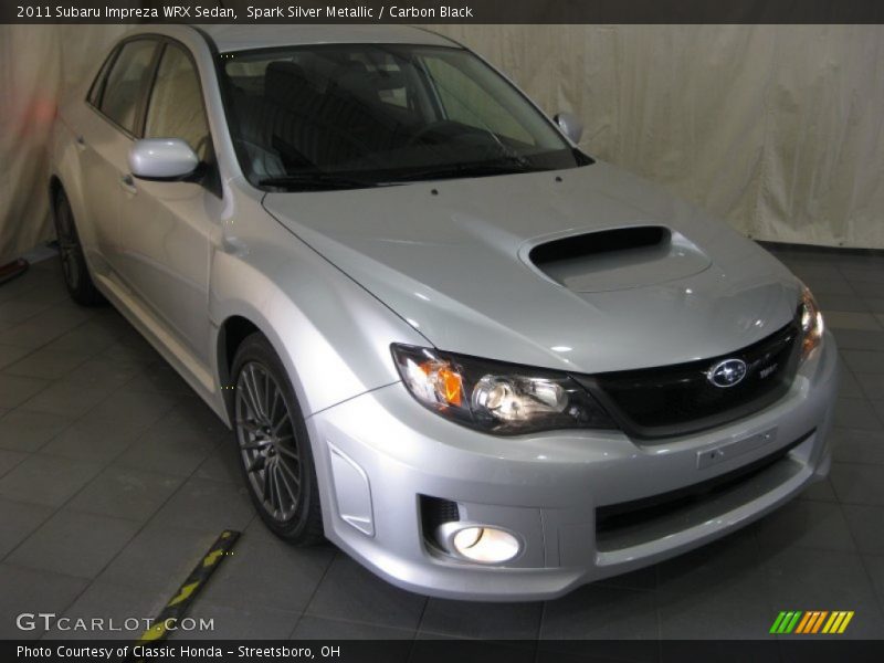 Spark Silver Metallic / Carbon Black 2011 Subaru Impreza WRX Sedan