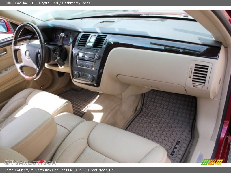 Crystal Red / Cashmere/Cocoa 2008 Cadillac DTS