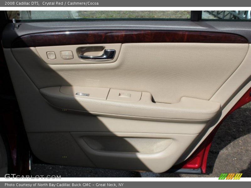 Crystal Red / Cashmere/Cocoa 2008 Cadillac DTS