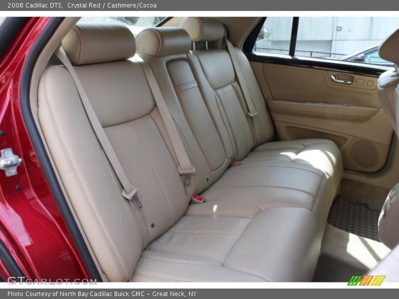 Crystal Red / Cashmere/Cocoa 2008 Cadillac DTS