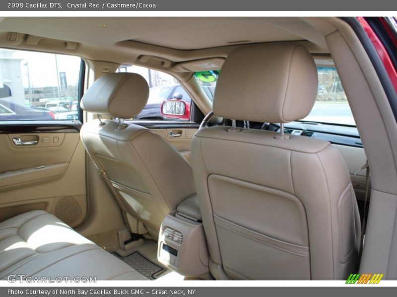 Crystal Red / Cashmere/Cocoa 2008 Cadillac DTS