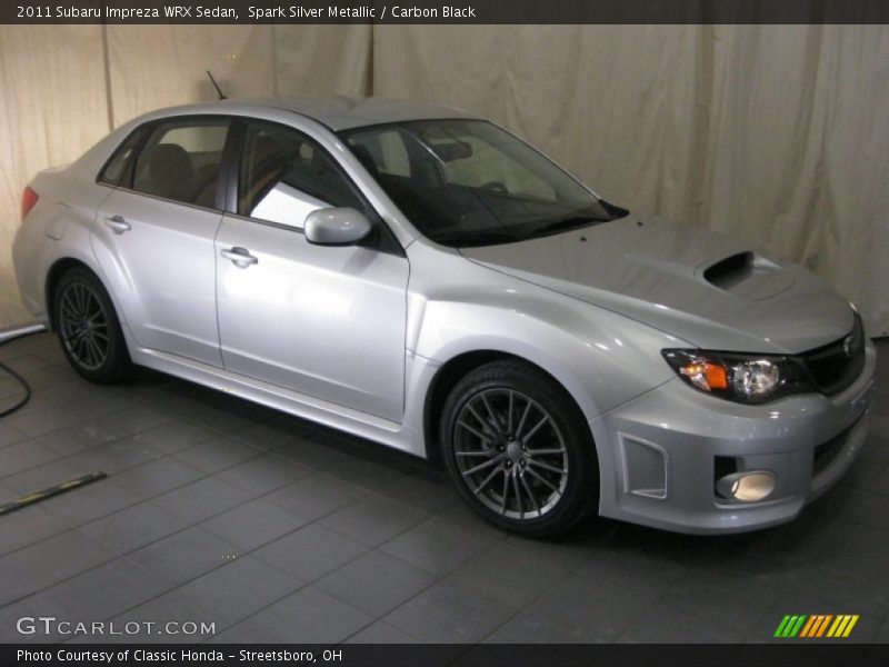 Spark Silver Metallic / Carbon Black 2011 Subaru Impreza WRX Sedan
