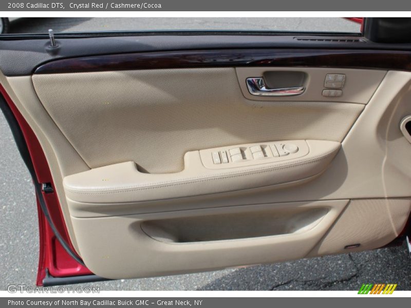 Crystal Red / Cashmere/Cocoa 2008 Cadillac DTS