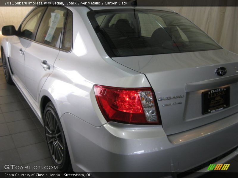 Spark Silver Metallic / Carbon Black 2011 Subaru Impreza WRX Sedan