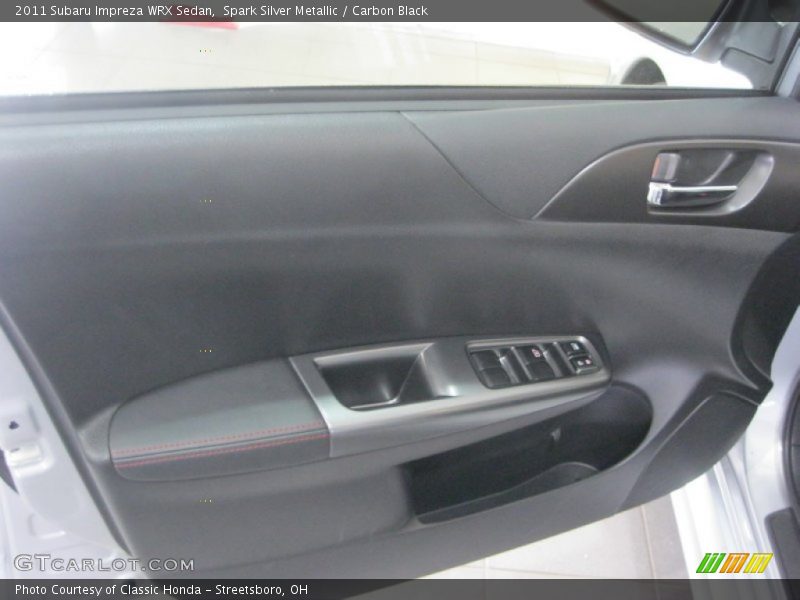 Spark Silver Metallic / Carbon Black 2011 Subaru Impreza WRX Sedan