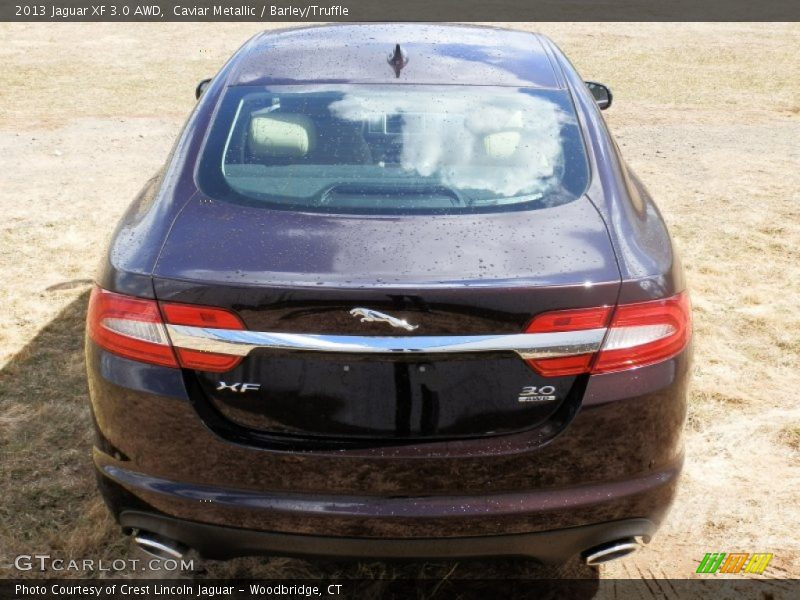 Caviar Metallic / Barley/Truffle 2013 Jaguar XF 3.0 AWD