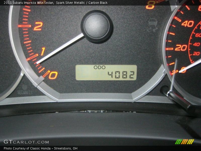 Spark Silver Metallic / Carbon Black 2011 Subaru Impreza WRX Sedan