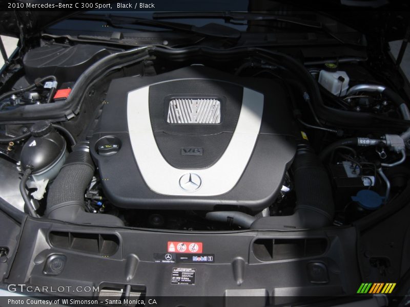 Black / Black 2010 Mercedes-Benz C 300 Sport