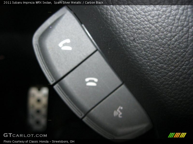 Spark Silver Metallic / Carbon Black 2011 Subaru Impreza WRX Sedan