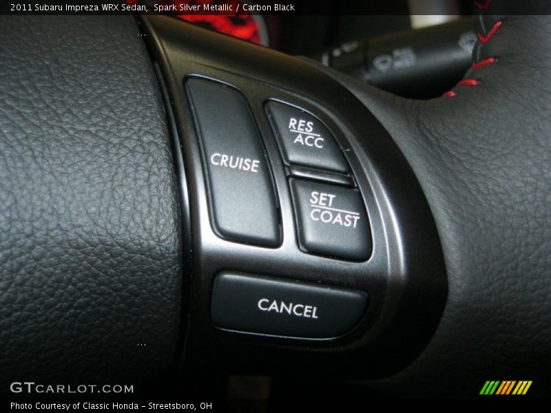 Spark Silver Metallic / Carbon Black 2011 Subaru Impreza WRX Sedan