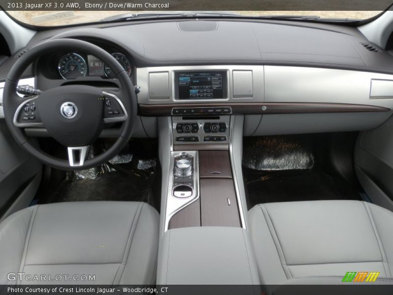 Dashboard of 2013 XF 3.0 AWD