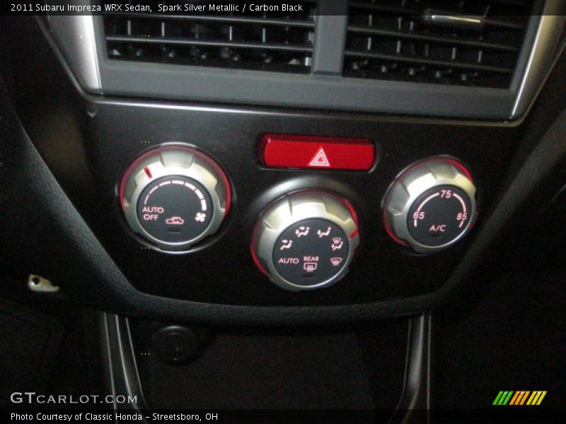 Spark Silver Metallic / Carbon Black 2011 Subaru Impreza WRX Sedan