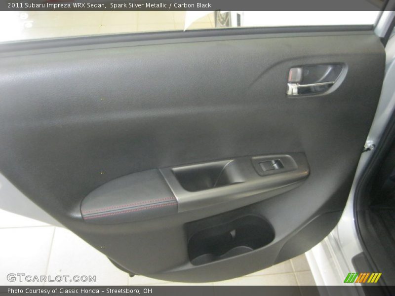 Spark Silver Metallic / Carbon Black 2011 Subaru Impreza WRX Sedan