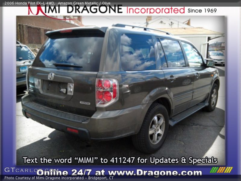 Amazon Green Metallic / Olive 2006 Honda Pilot EX-L 4WD