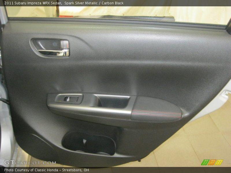 Spark Silver Metallic / Carbon Black 2011 Subaru Impreza WRX Sedan